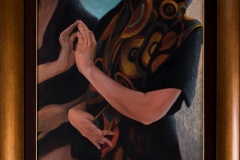 Anna Jagodova "Autoportret z lustrem"