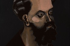 Antoni Fałat "Portret gotycki III"