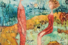 Beata Jurkowska-Blaschek "Zamyślona"