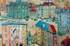 Franciszek Maśluszczak Czeskie miasteczko"