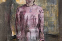 Leszek Żegalski "Portret córki - różowy"