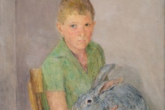 Olgierd Bierwiaczonek "Chłopiec z królikiem"