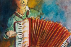 Piet Snellaars "Akordeonista"